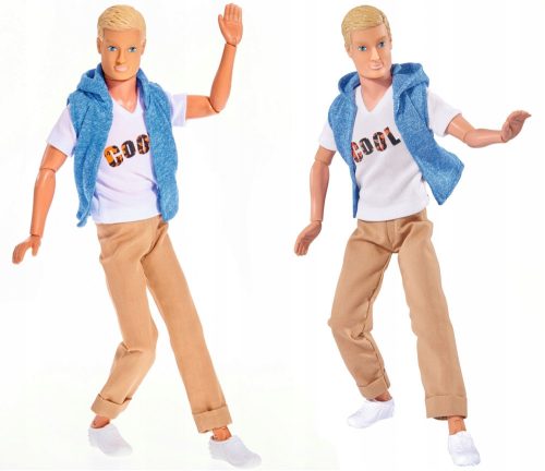  Simba Toys Kevin doll in fashionable clothes
