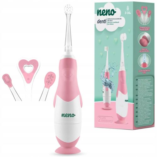  Neno Denti electric toothbrush, pink and white