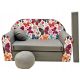  Welox SWM Sofa 98 x 170 cm, velvet, shades of grey