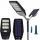 Street lamps for the garden Street lamp 400 W 6000 lm, battery operated, solar