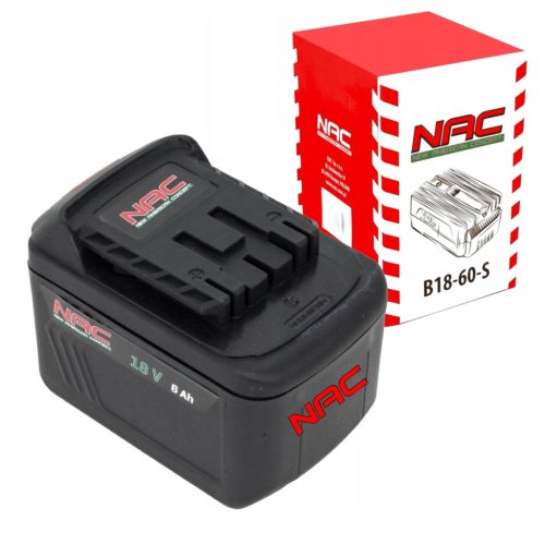  Li-Ion NAC 18 V 6 Ah Battery