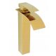 Estiva Kaskada freestanding washbasin faucet, gold