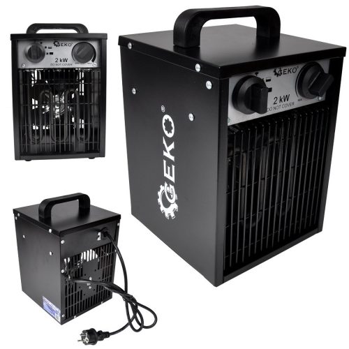  ELECTRIC HEATER FARELKA GEKO 2.0kW THERMOSTAT 3 Power ranges Steel