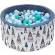 Garden Pools - Models 2024/2025 Dry ball pit with 200 balls