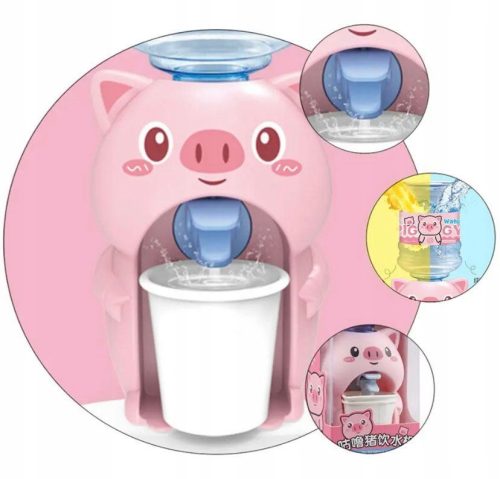  WATER DISPENSER FOR CHILDREN PIGGY + 2 CUPS