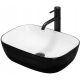 Rea Belinda Slim rectangular countertop washbasin