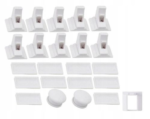  10 PIECES MAGNETIC LOCK FOR FURNITURE CABINETS, DRAWERS