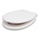 SLOW CLOSING TOILET SEAT, REMOVABLE, 042PP