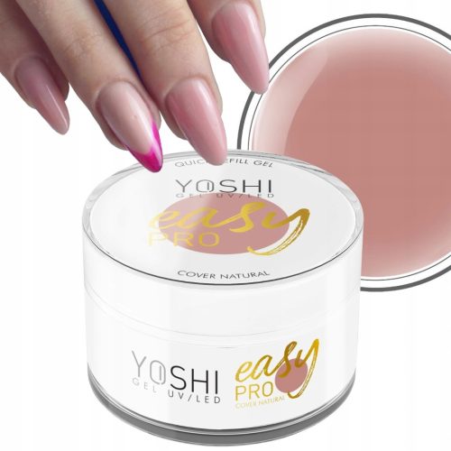  YOSHI EASY PRO BUILDING GEL FOR NAIL EXTENSIONS COVER NATURAL 15 g