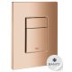 Grohe Skate Cosmopolitan Gold WC flush button