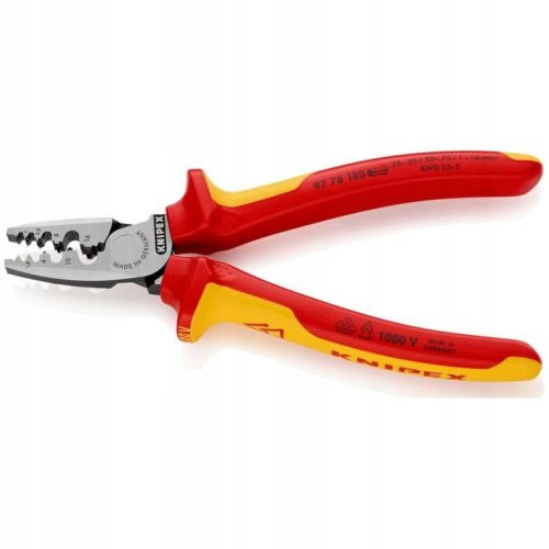  Pince à sertir Knipex 180 mm