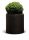  Keter flowerpot, 44 cm x 44 x 44 cm, diameter 43 cm, plastic in brown and beige tones