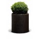  Keter flowerpot, 44 cm x 44 x 44 cm, diameter 43 cm, plastic in brown and beige tones