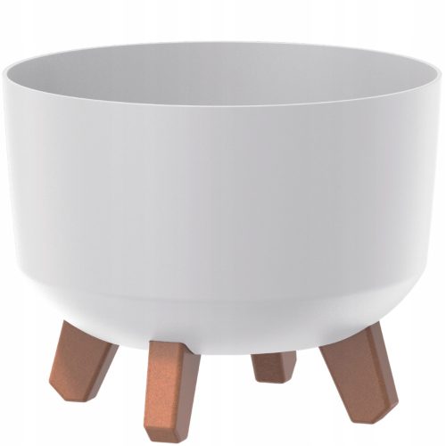  Flowerpot DTU24 29 cm x 29 x 22 cm Diameter 29 cm Plastic white