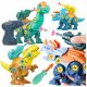  TWISTING DINOSAUR 3 pcs. + launcher