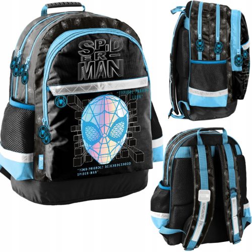 Spiderman Dual-Compartment Backpack by Paso - Lightweight & Ergonomic