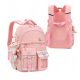  School backpack with multiple compartments _) K&M purple tones