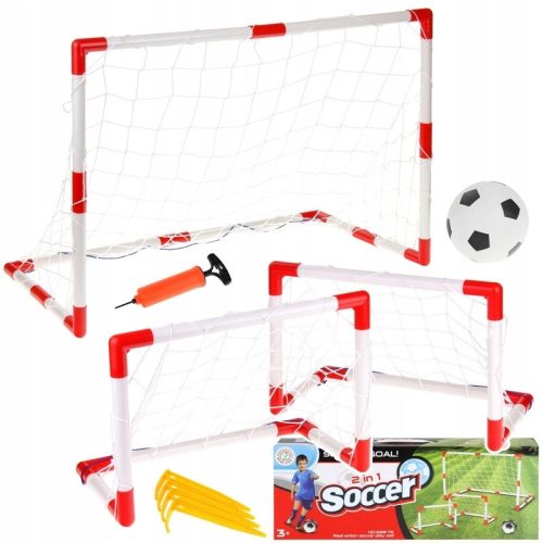 2in1 soccer goal set