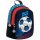  Beniamin Multi-Compartment Kindergarten Backpack for Boys, White, Reds, Blues, Multicolored