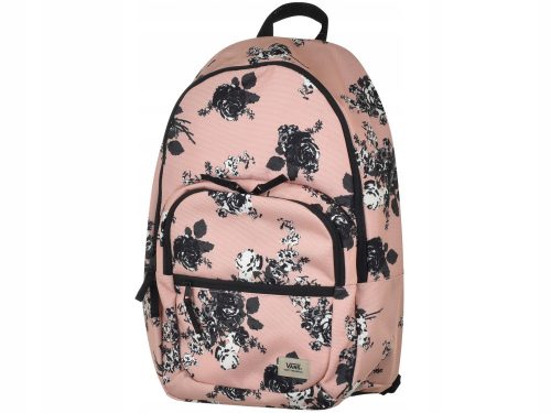  VANS school backpack with one compartment. Pink tones, 22 years old