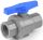  BALL VALVE 2 INCH 2X GW 2" PVC PN10