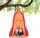 Nest swing with tent Ø 100cm, orange