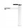 Concealed washbasin faucet 3/8'' white