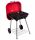  PORTABLE GARDEN CHARCOAL GRILL ON WHEELS WITH LID + GRID