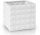  Polnix flowerpot 13 cm x 13 x 13 cm white ceramic