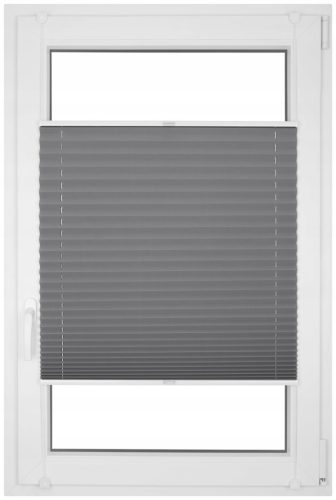  Blackout pleated blind 72 x 150 cm