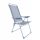 Sun loungers and garden and terrace MatMay aluminum gray deck chair