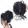  Hairpiece, short synthetic hair, black (56gh) for women