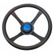 SUN – MOVABLE STEERING WHEEL FOR PLAYGROUND, BLACK BU