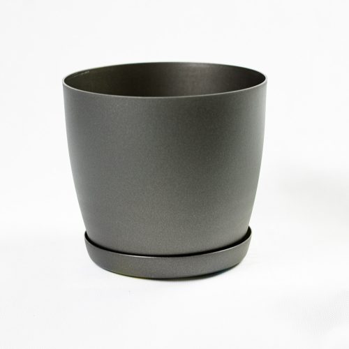  BratGO Flowerpot 30 cm x 30 x 27.3 cm Diameter 30 cm Plastic Graphite