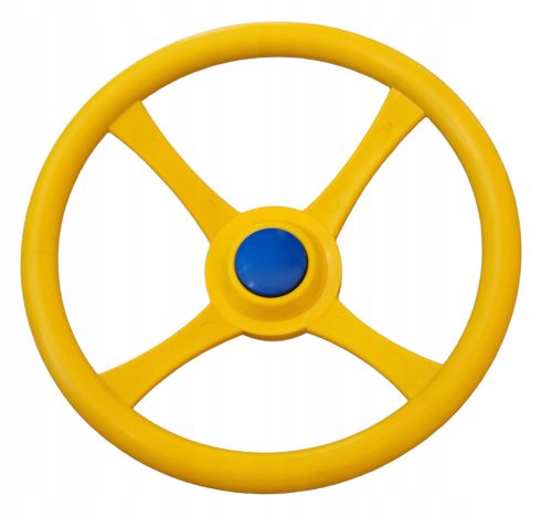 SUN - MOVABLE STEERING WHEEL FOR PLAYGROUND YELLOW BU