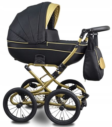  Babe Boss Deep Stroller Fabero REtro Black Gold Silver Graphite Navy Blue