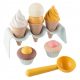 SET OF WATER SAND TOY, Ice Cream, 7 pcs.