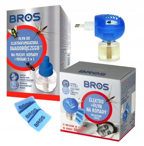  Bros 023 Anti-Mosquito Liquid 40 ml + Bros Electric Mosquito Liquid 40 ml