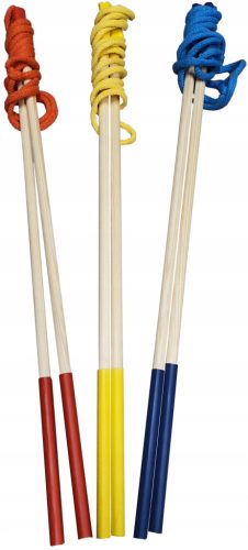 3 sticks for large and small soap bubbles