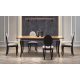  Halmar rectangular extendable table LOFT TABLES 160 x 90 x 76 cm honey oak