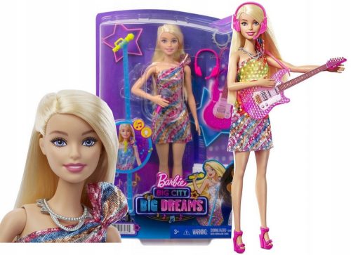  Barbie Big City Malibu Musical Doll Blonde Hair