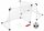 FOOTBALL GOAL-FOOTBALL NET white 80cm