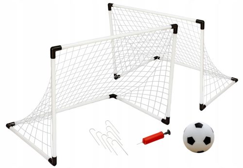 FOOTBALL GOAL-FOOTBALL NET white 80cm