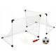 FOOTBALL GOAL-FOOTBALL NET white 80cm