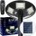 Street lamps for the garden Street lamp 1300 W 2400 lm battery operated, solar