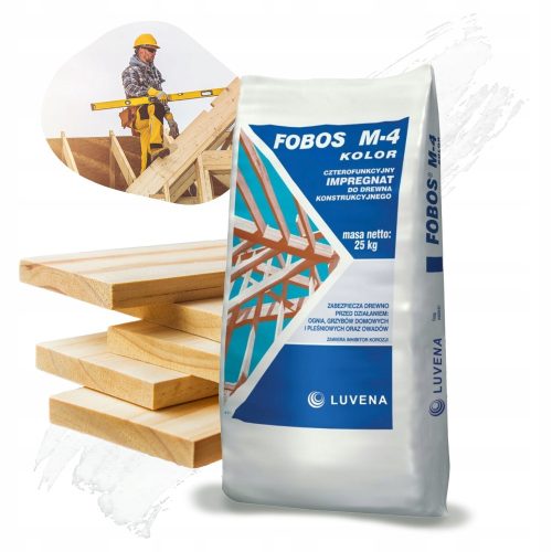 Fobos M-4 Impregnation for Timber 25 kg + CALENDAR FOR 2024 – SMALL CALENDAR 2024 – SMALL RULE TABLE