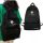 Stylish Daisy Youth Backpack in Black with Multiple Pockets