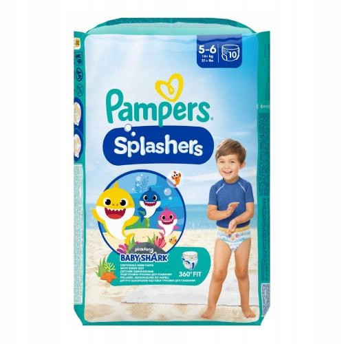  Pampers Splashers Diapers Size 5 10 pcs.