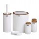 Bathroom Accessory Sets Cai 5-Piece White Bathroom Accessory Set