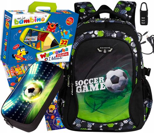  SCHULLAYET, BACKPACK SET for a football fan